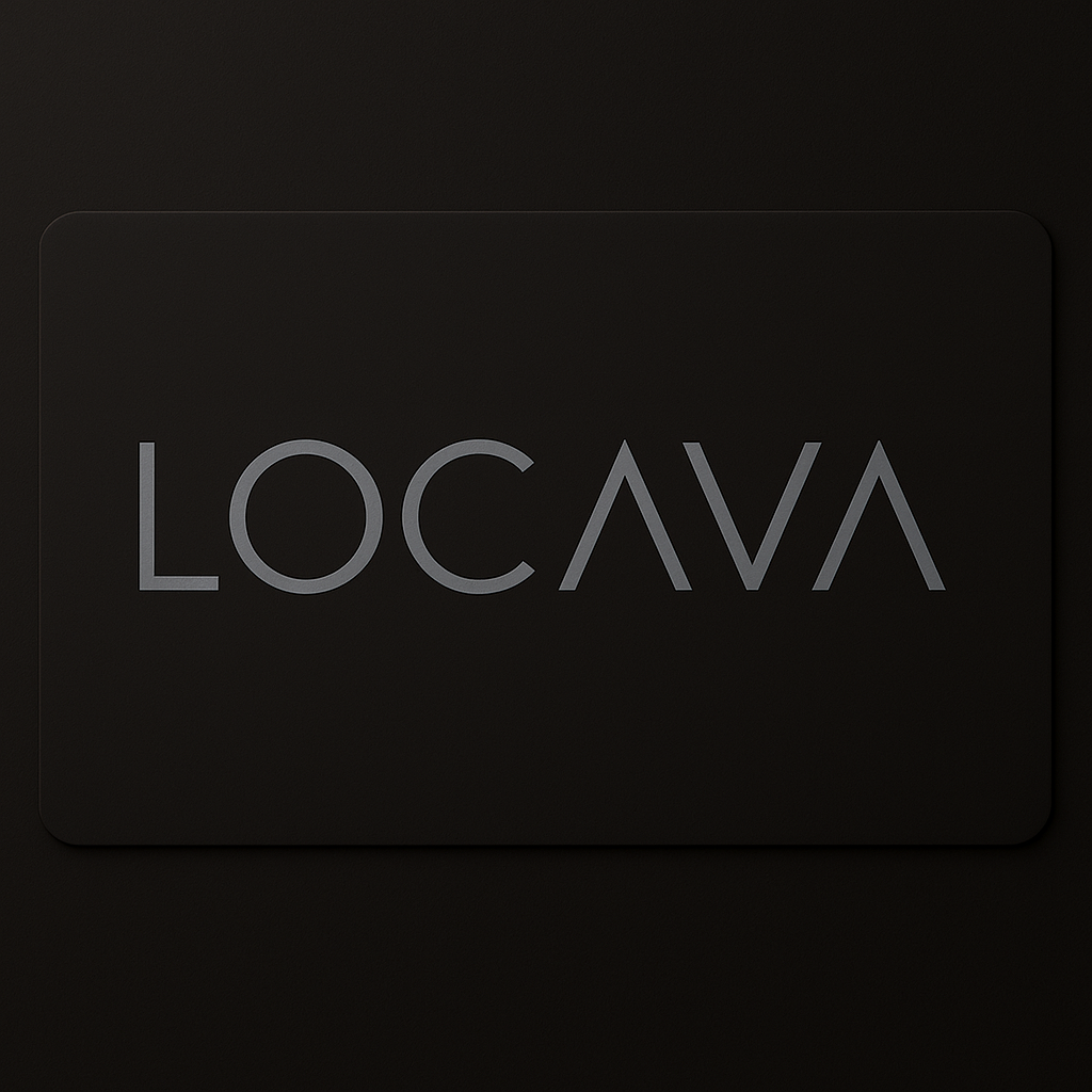 Locava business card